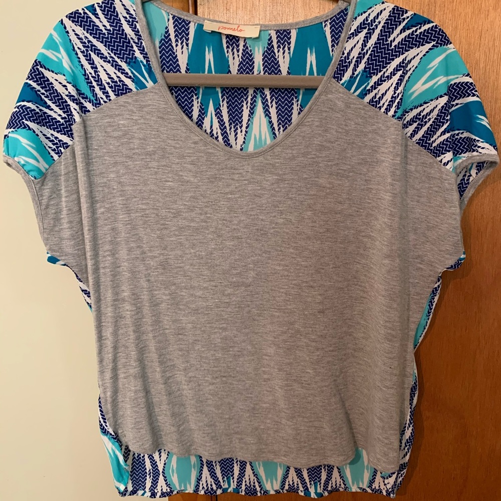 Pomelo mixed materials top